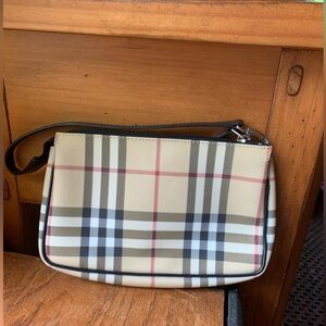 Burberry satchel, classic Burberry plaid